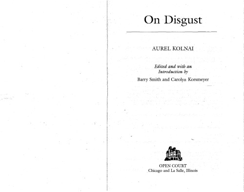 On Disgust
