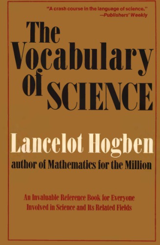 The vocabulary of science