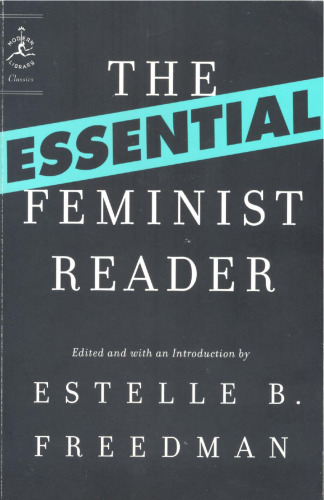 The Essential Feminist Reader (Modern Library Classics)