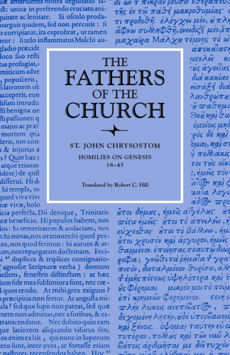 Fathers of the Church: Saint John Chrysostom : Homilies on Genesis 1-17