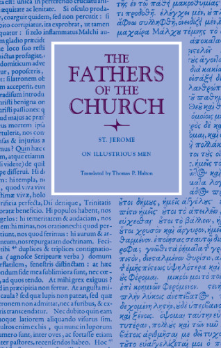 On Illustrious Men (Fathers of the Church Patristic Series)