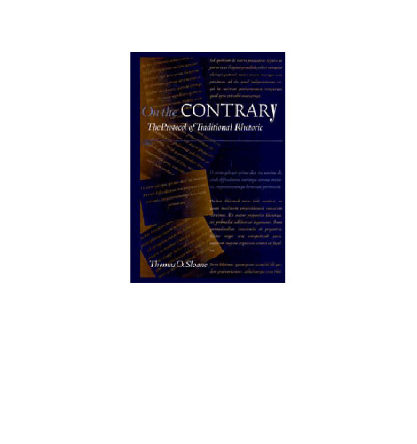 On the Contrary: The Protocol of Traditional Rhetoric
