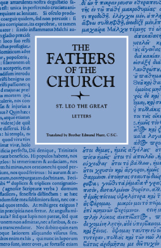 Letters (Fathers of the Church Patristic Series)