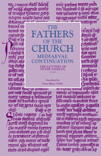 The Letters of Peter Damian, 1-30
