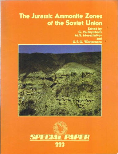 The Jurassic Ammonite Zones ofthe Soviet Union