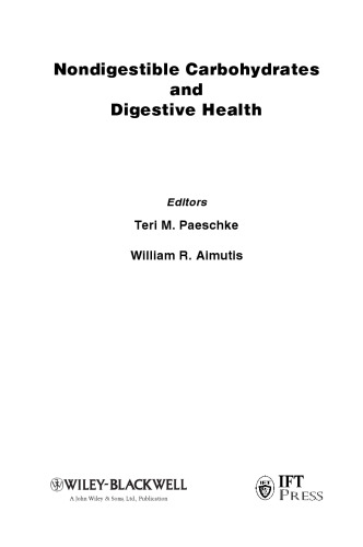 Nondigestible Carbohydrates and Digestive Health