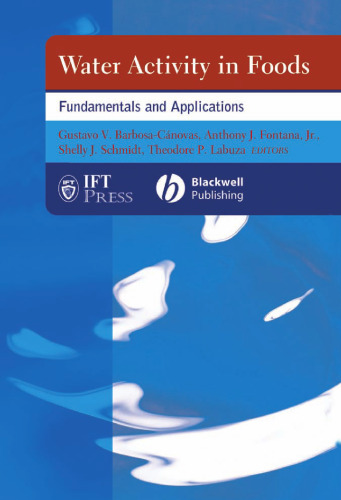 Water activity in foods: fundamentals and applications