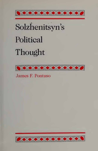 Solzhenitsyn's Political Though
