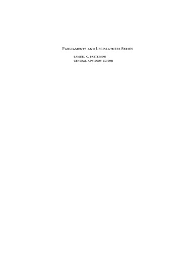 Party Discipline and Parliametary Government