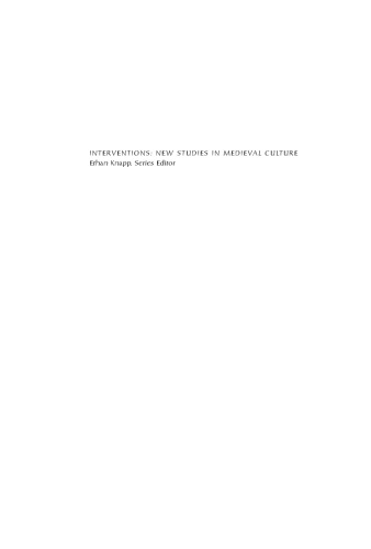 Translating Troy: Provincial Politics in Alliterative Romance