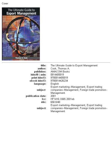 The ultimate guide to export management