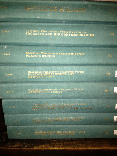 Classical Philosophy. Collected Papers: Aristotle's Ethics