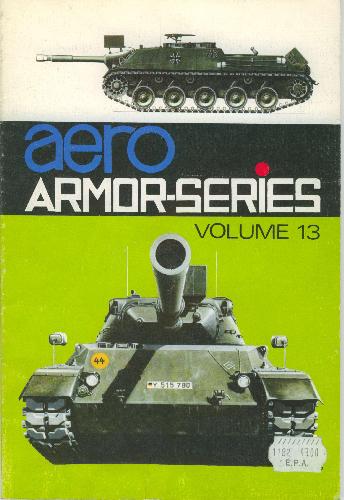 Aero Armor Series Volume 13: Armor of the Bundeswehr