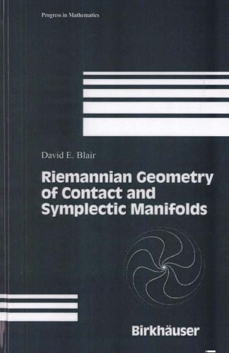 Riemannian Geometry of Contact and Symplectic Manifolds