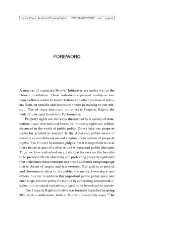 Property Rights: A Practical Guide to Freedom and Prosperity (Hoover Institution Press Publication)