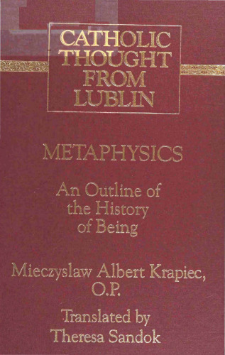 Metaphysics: An Outline of the History of Being