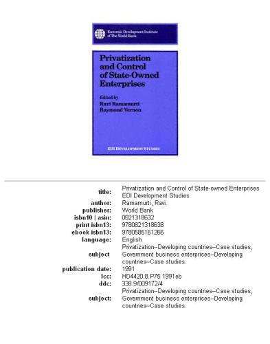 Privatization and control of state-owned enterprises, Page 93