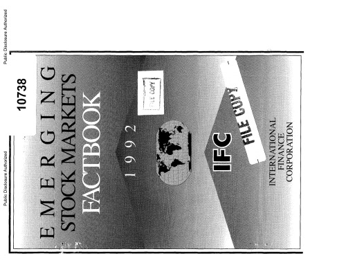 Emerging Stock Markets Factbook