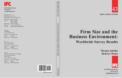 Firm Size and the Business Environment: Worldwide Survey Results