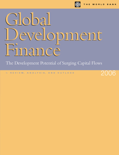 Global Development Finance 2006: Analysis & Statistical Appendix (Global Development Finance)