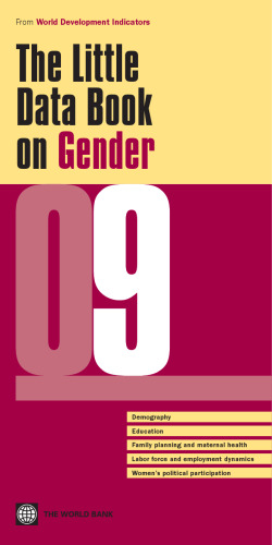 The Little Data Book on Gender 2009 (World Development Indicators)