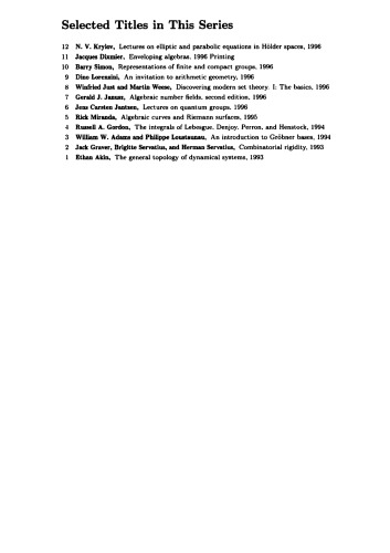 Lectures on Elliptic and Parabolic Equations in Holder Spaces