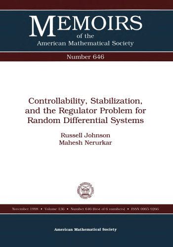 Controllability, Stabilization, and the Regulator Problem for Random Differential Systems