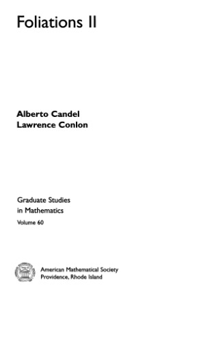 Foliations II