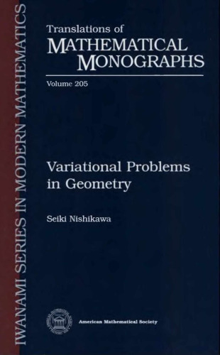Variational problems in geometry