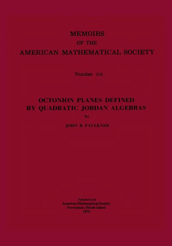 Octonion Planes Defined by Quadratic Jordan Algebras