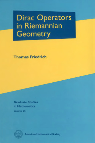 Dirac operators in Riemannian geometry