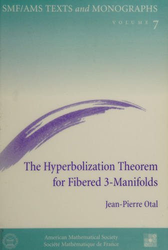 The hyperbolization theorem for fibered 3-manifolds