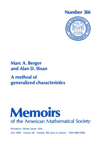 Method of Generalized Characteristics