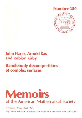Handlebody Decompositions of Complex Surfaces