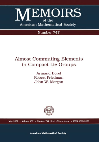 Almost Commuting Elements in Compact Lie Groups