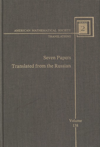 Seven Papers Translated from Russian