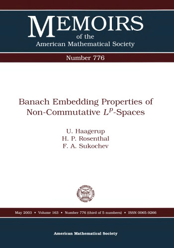 Banach Embedding Properties of Non-Commutative Lp-Spaces