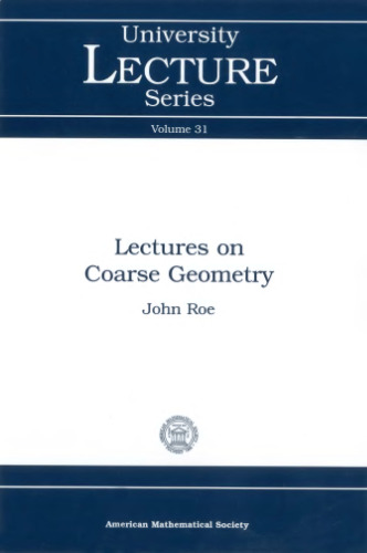 Lectures on coarse geometry