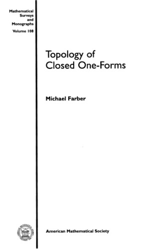 Topology of Closed One-Forms