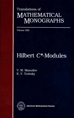 Hilbert C*-Modules