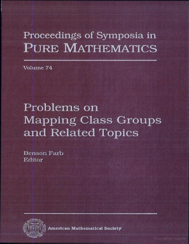 Problems on Mapping Class Groups and Related Topics
