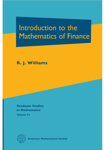 Introduction to the mathematics of finance