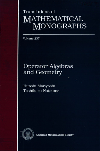 Operator Algebras and Geometry