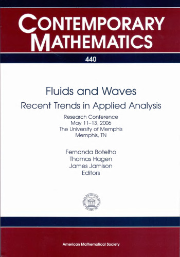 Fluids and Waves: Recent Trends in Applied Analysis