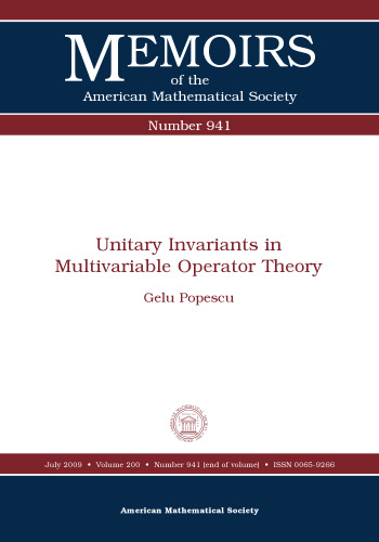 Unitary invariants in multivariable operator theory