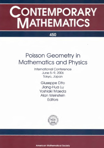 Poisson Geometry in Mathematics and Physics: International Conference June 5-9, 2006, Tokyo, Japan