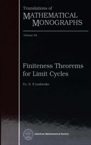 Finiteness Theorems for Limit Cycles