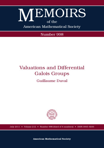 Valuations and differential Galois groups