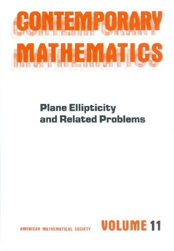 Plane Ellipticity and Related Problems
