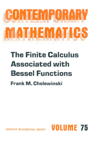 The Finite Calculus Associated with Bessel Functions